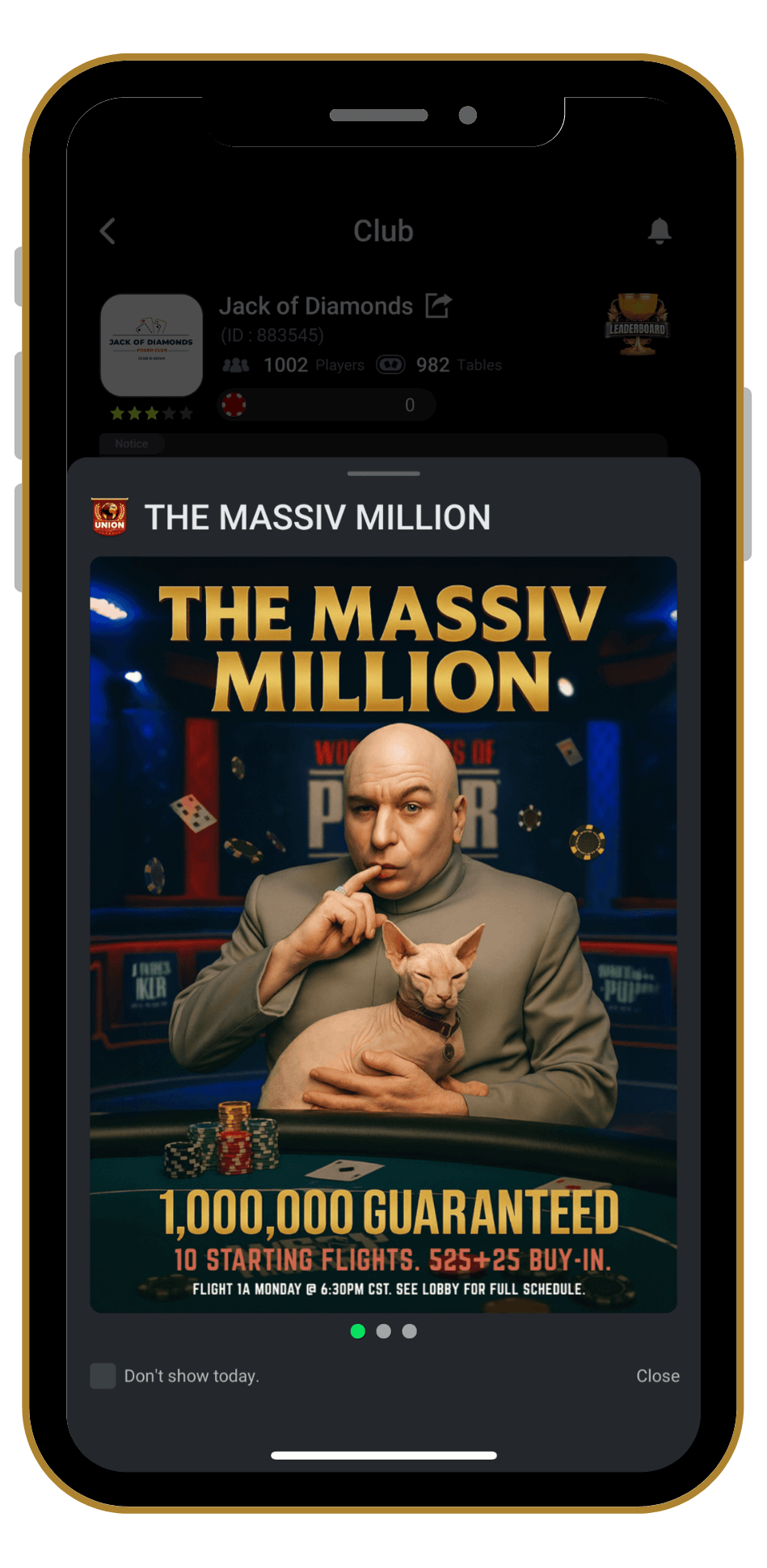 The MASSIVE MILLION